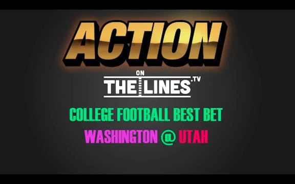 CFB- UW @ UTAH -SEPT 15