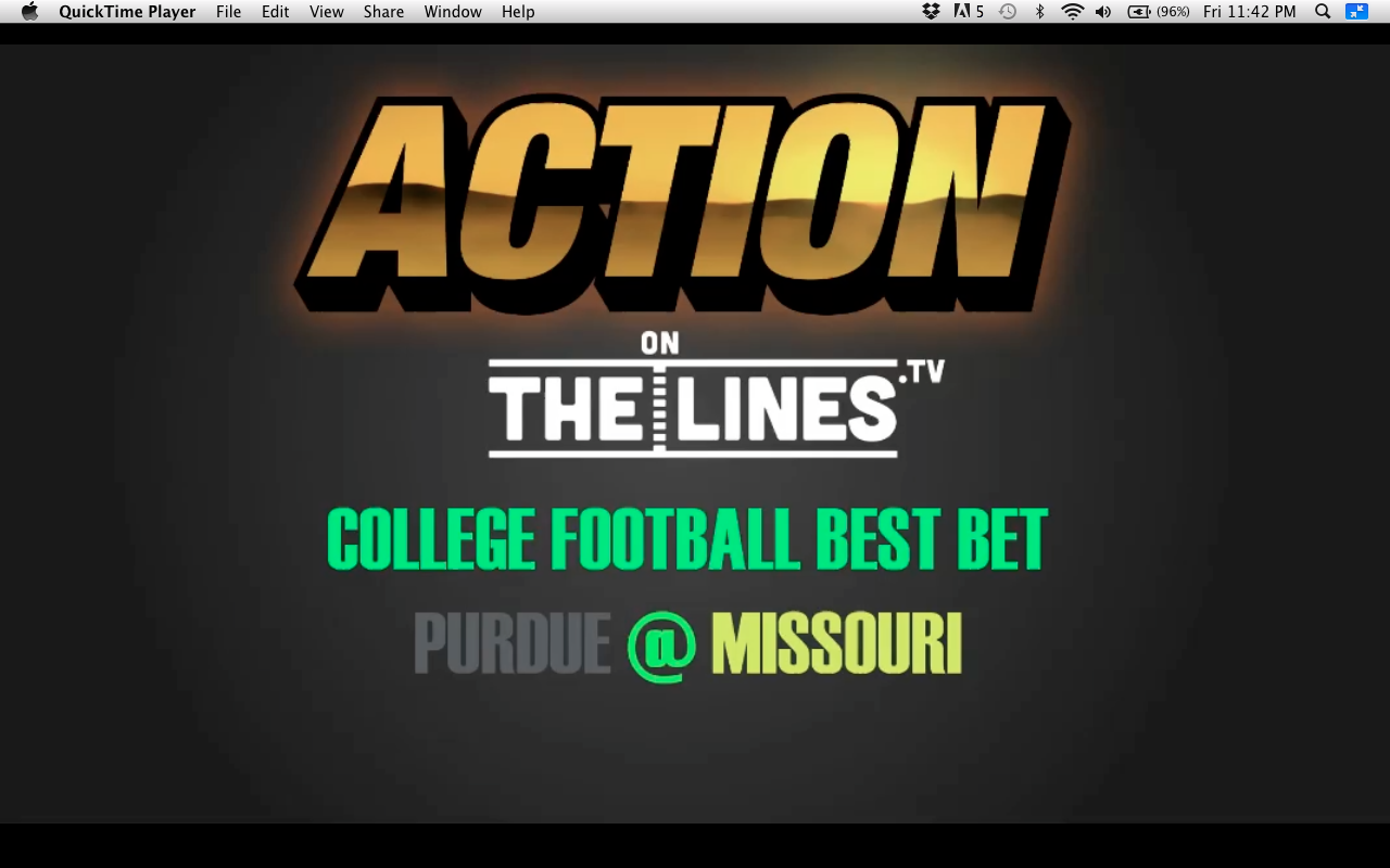 CFB- PURD @ MIZZOU- SEPT 16