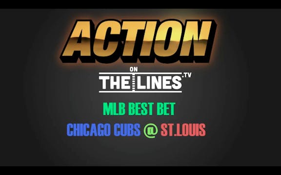 MLB- CHC @ STL- APR 2