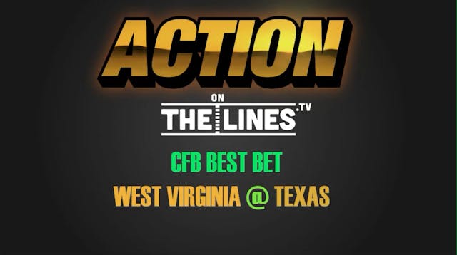 CFB- WVU @ TEX- NOV 3