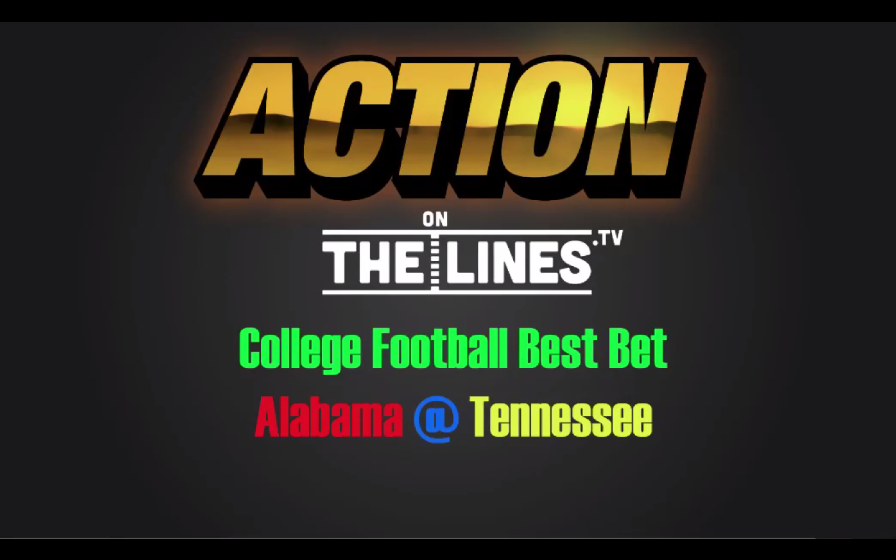CFB: ALA vs TEN- Oct 15