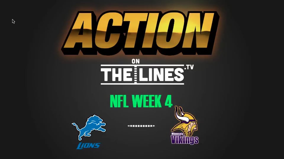 NFL- DET @ MIN- Oct 1