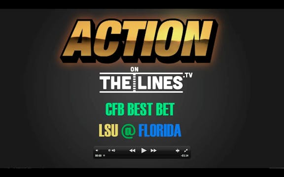 CFB- LSU @ FLA- OCT 6