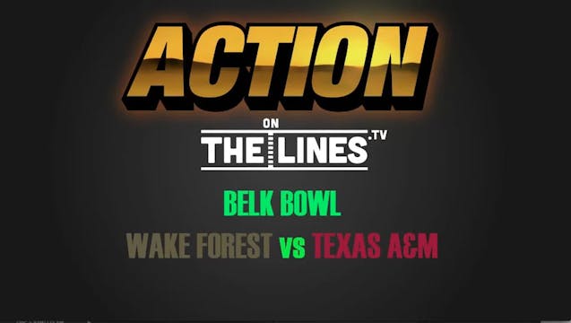 CFB- WF VS TEXA- DEC 29