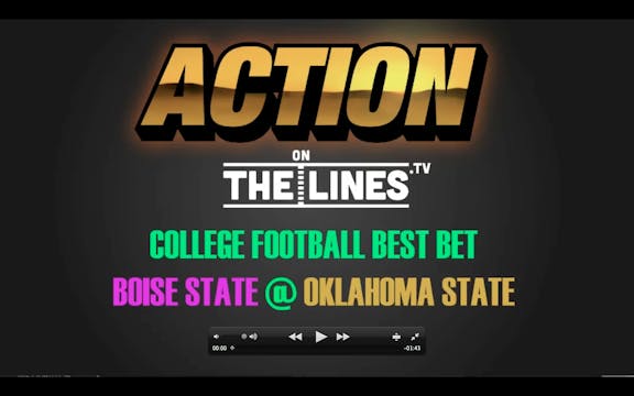 CFB- BSU @ OSU- Sept 15