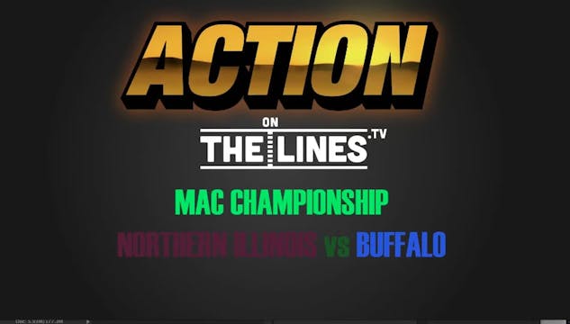 CFB- NIU vs BUF- NOV 30