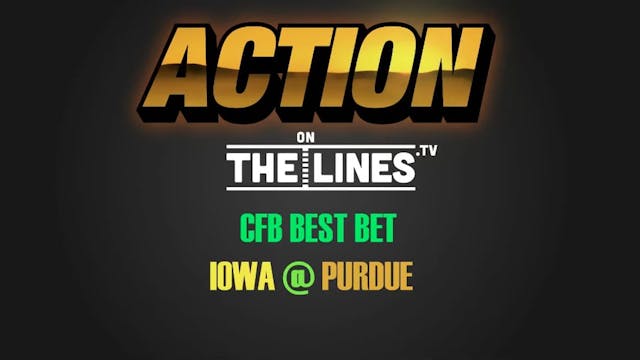 CFB- IOWA @ PURD- NOV 3