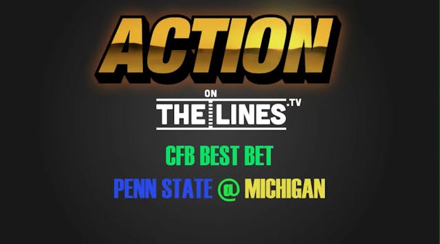 CFB- PSU @ MICH- NOV 3