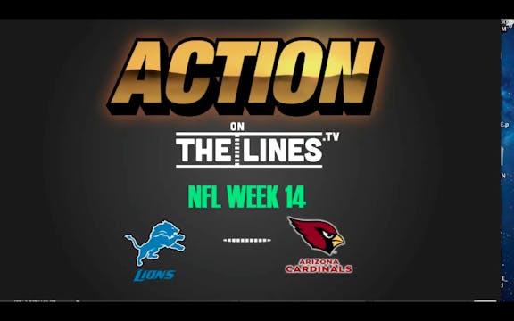 NFL- DET @ ARI- DEC 9