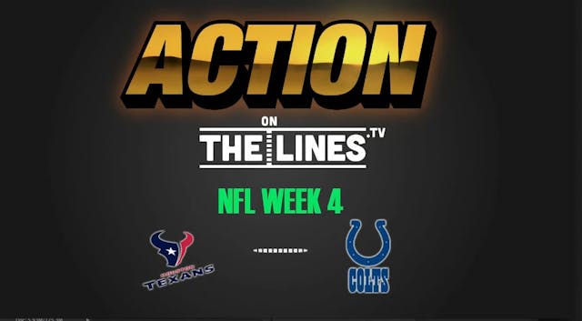 NFL- HOU @ INDY- Sept 30