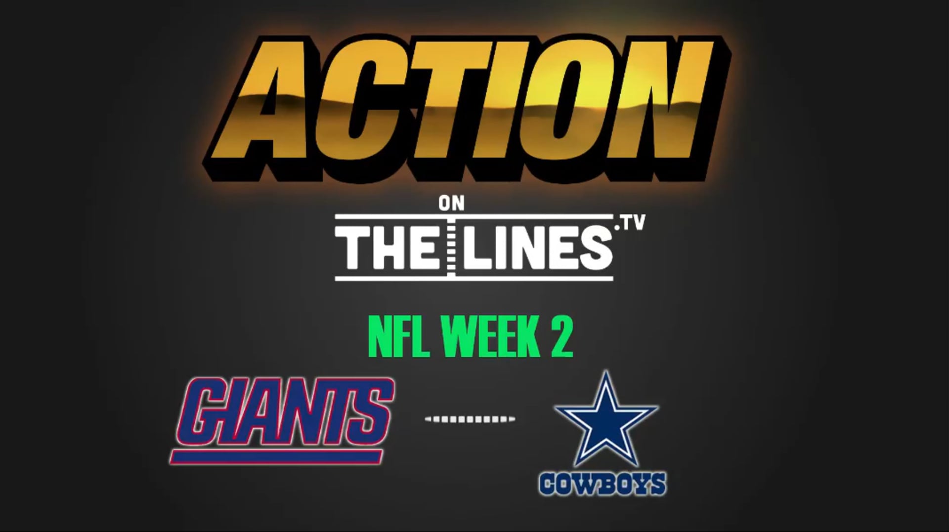 NFL- NYG @ DAL- SEPT 16