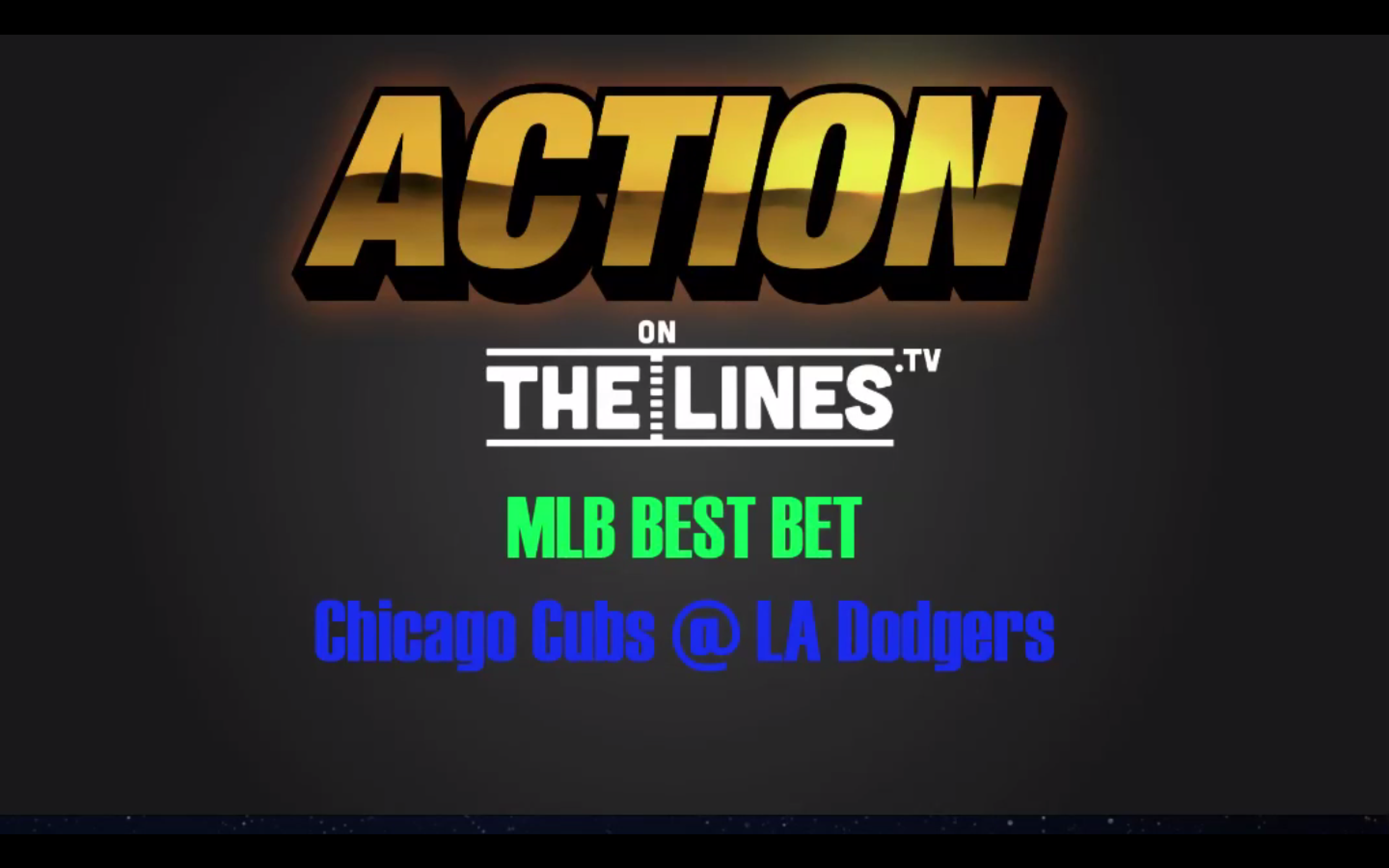 MLB-:CHC vs LOS- Oct 20