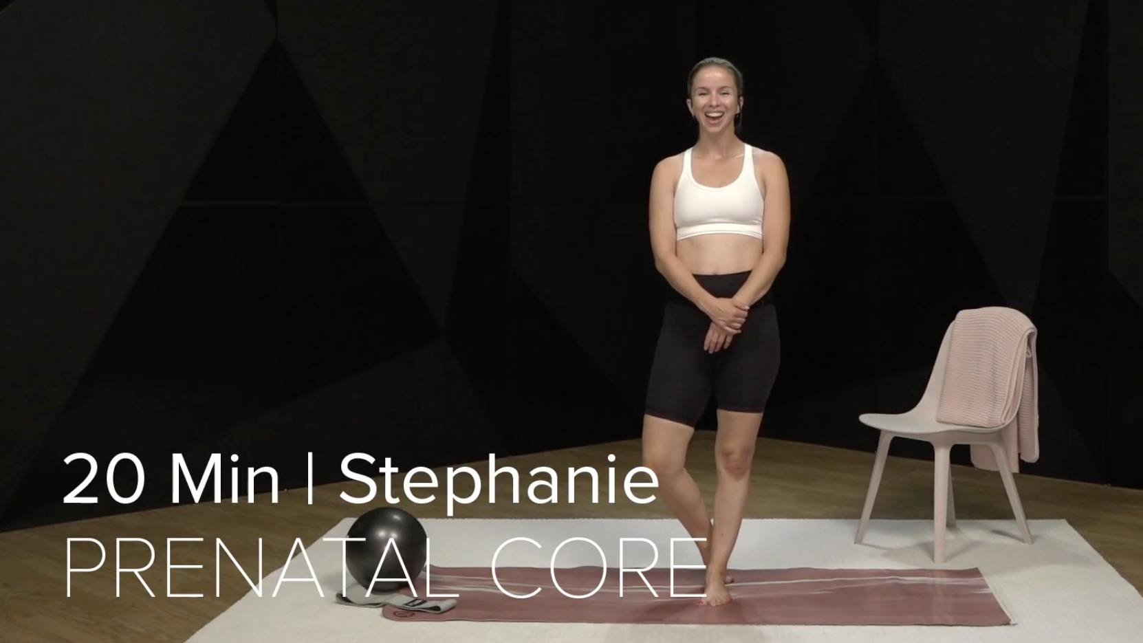 12- PRENATAL CORE WITH STEPHANIE (20 MIN)