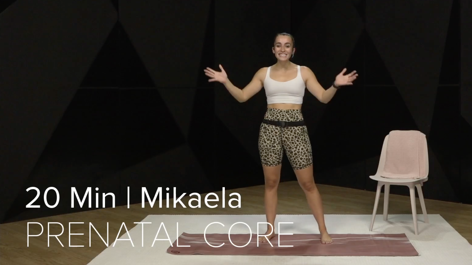 02- PRENATAL CORE WITH MIKAELA (20 MIN)