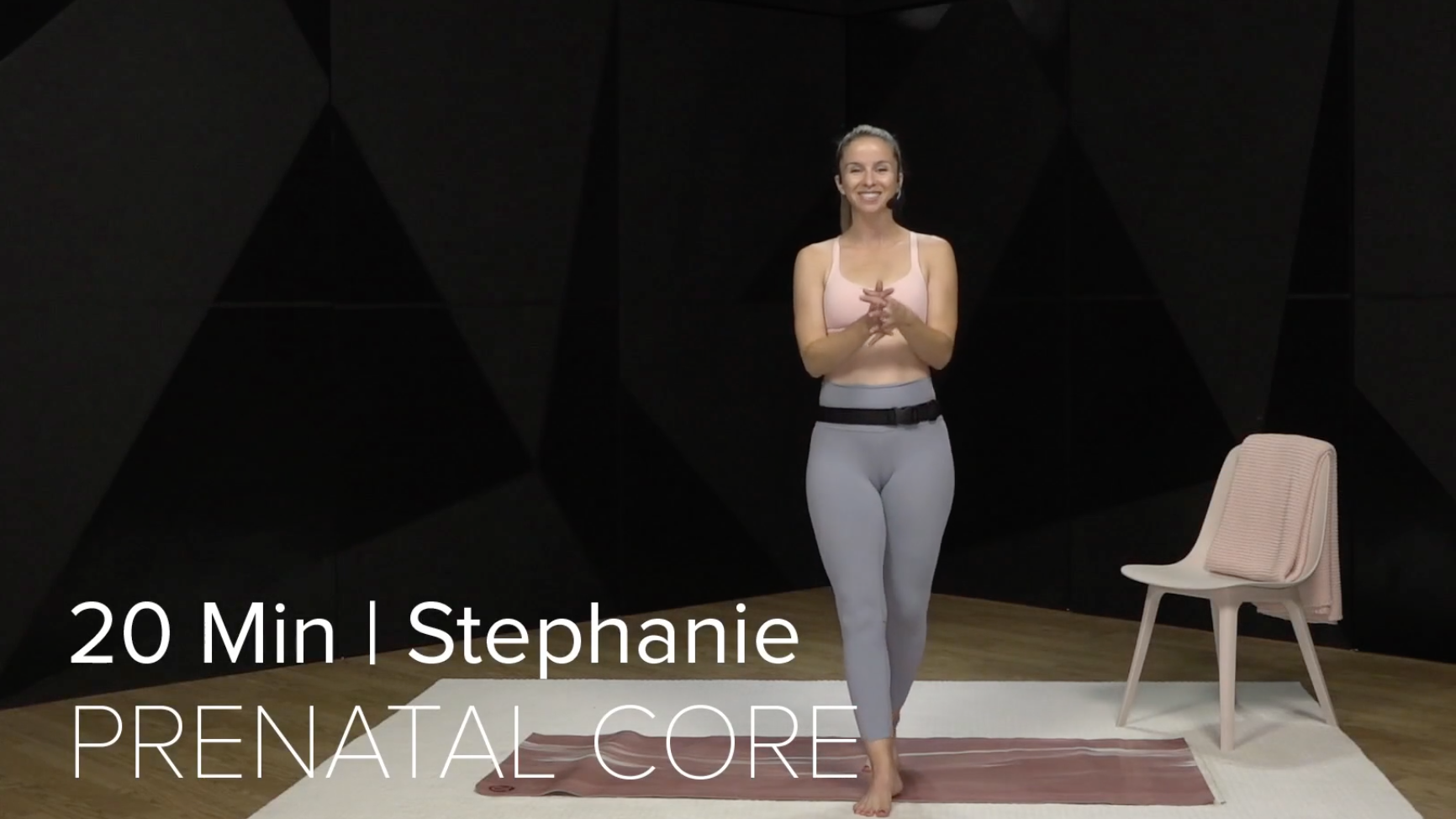 13- PRENATAL CORE WITH STEPHANIE (20 MIN)