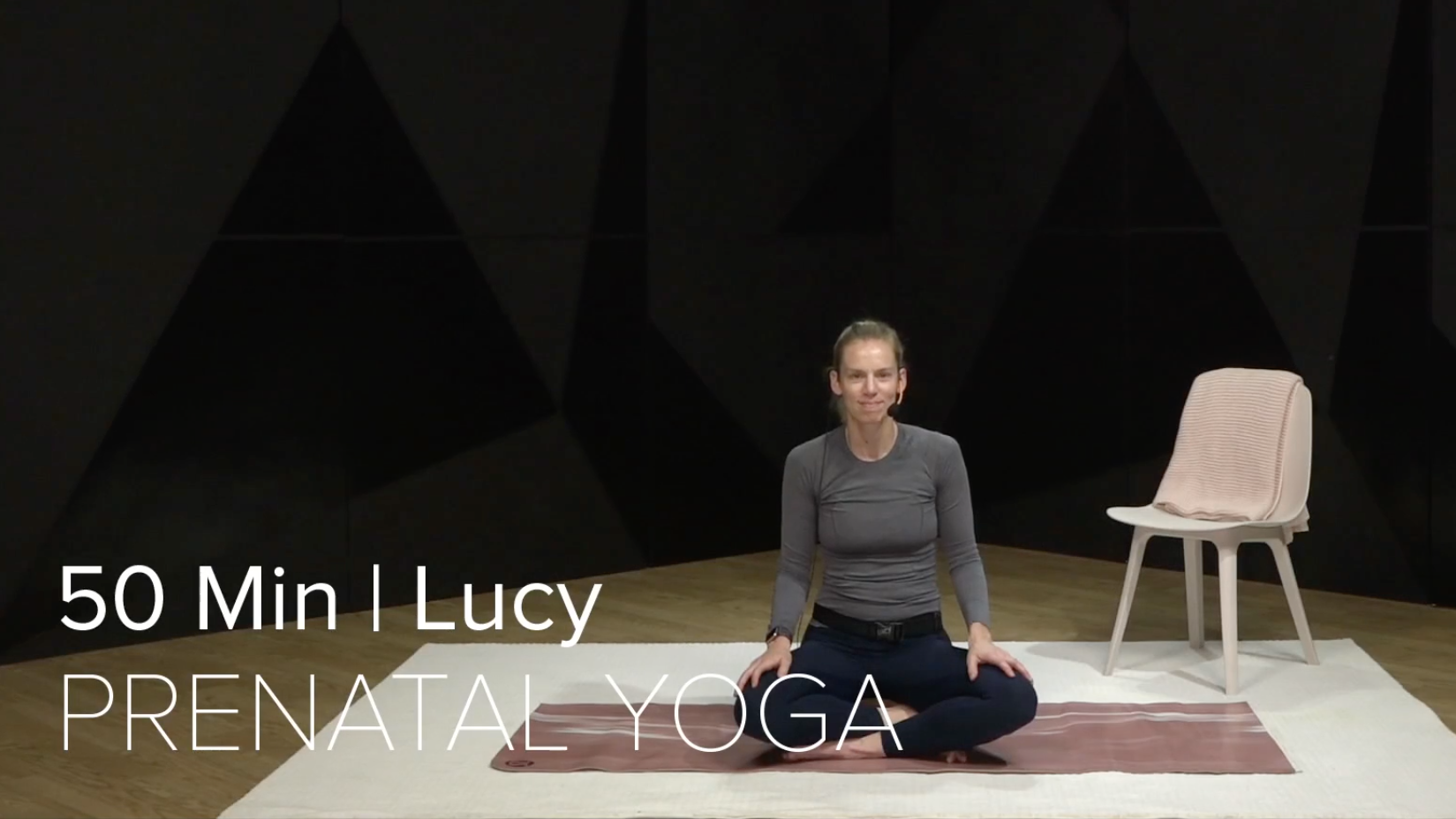 04- PRENATAL YOGA WITH LUCY (50 MIN)