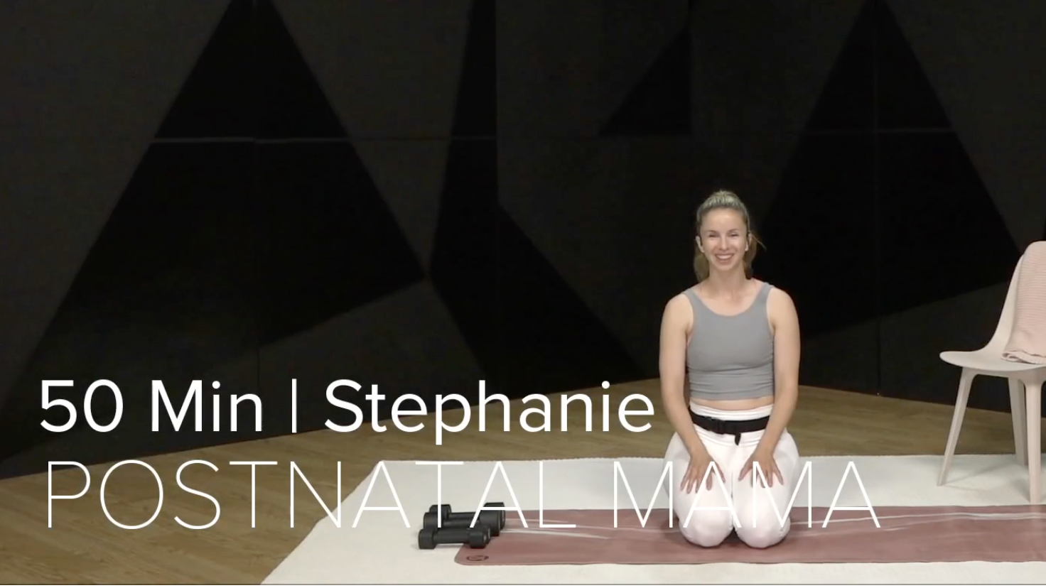 01- POSTPARTUM MAMA WITH STEPHANIE (50 MIN)