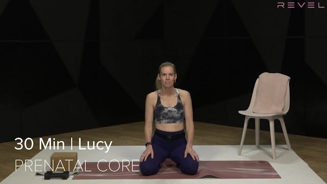 20- PRENATAL CORE WITH LUCY (30 MIN)