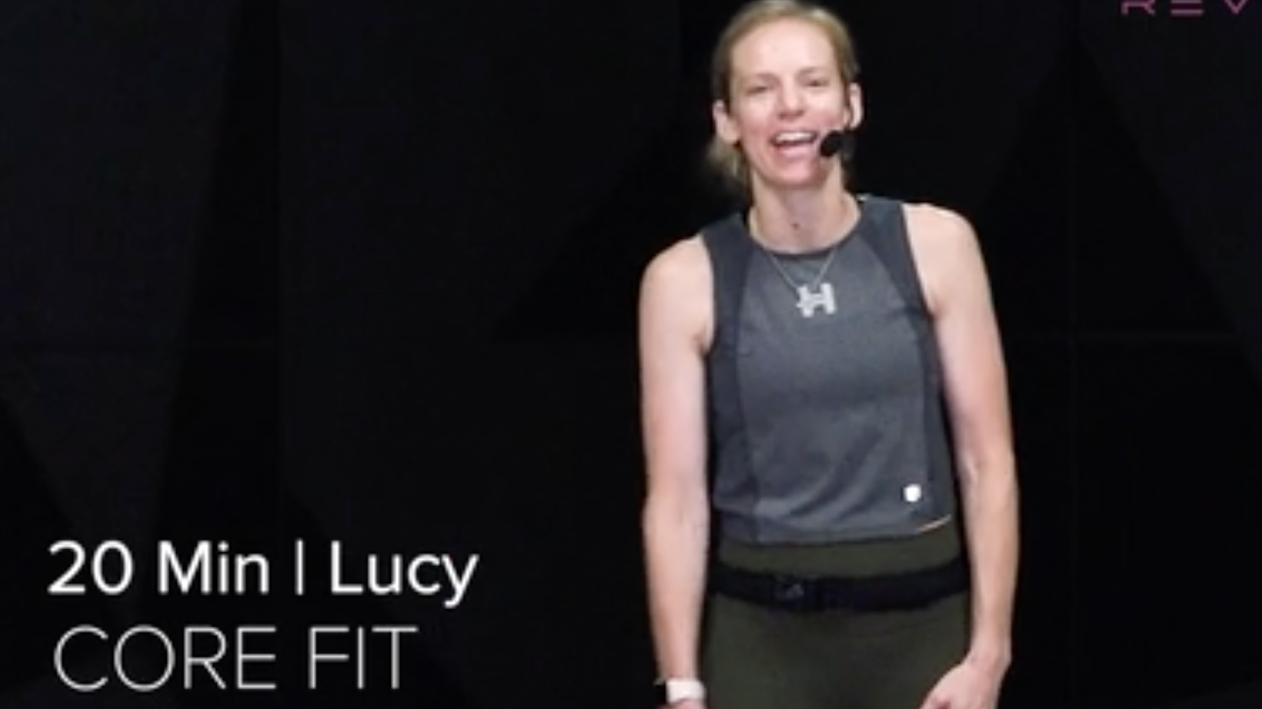 02- CORE FIT POSTPARTUM WITH LUCY (20 MIN)