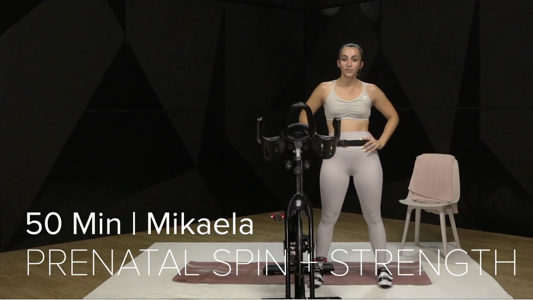 02- PRENATAL SPIN + STRENGTH WITH MIKAELA (50 MIN)