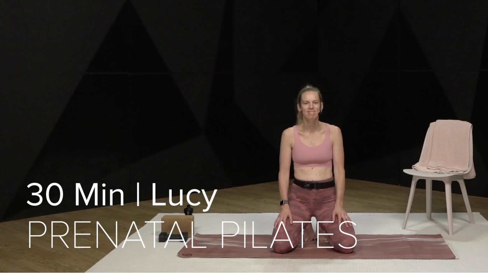 08- PRENATAL PILATES WITH LUCY (30 MIN)