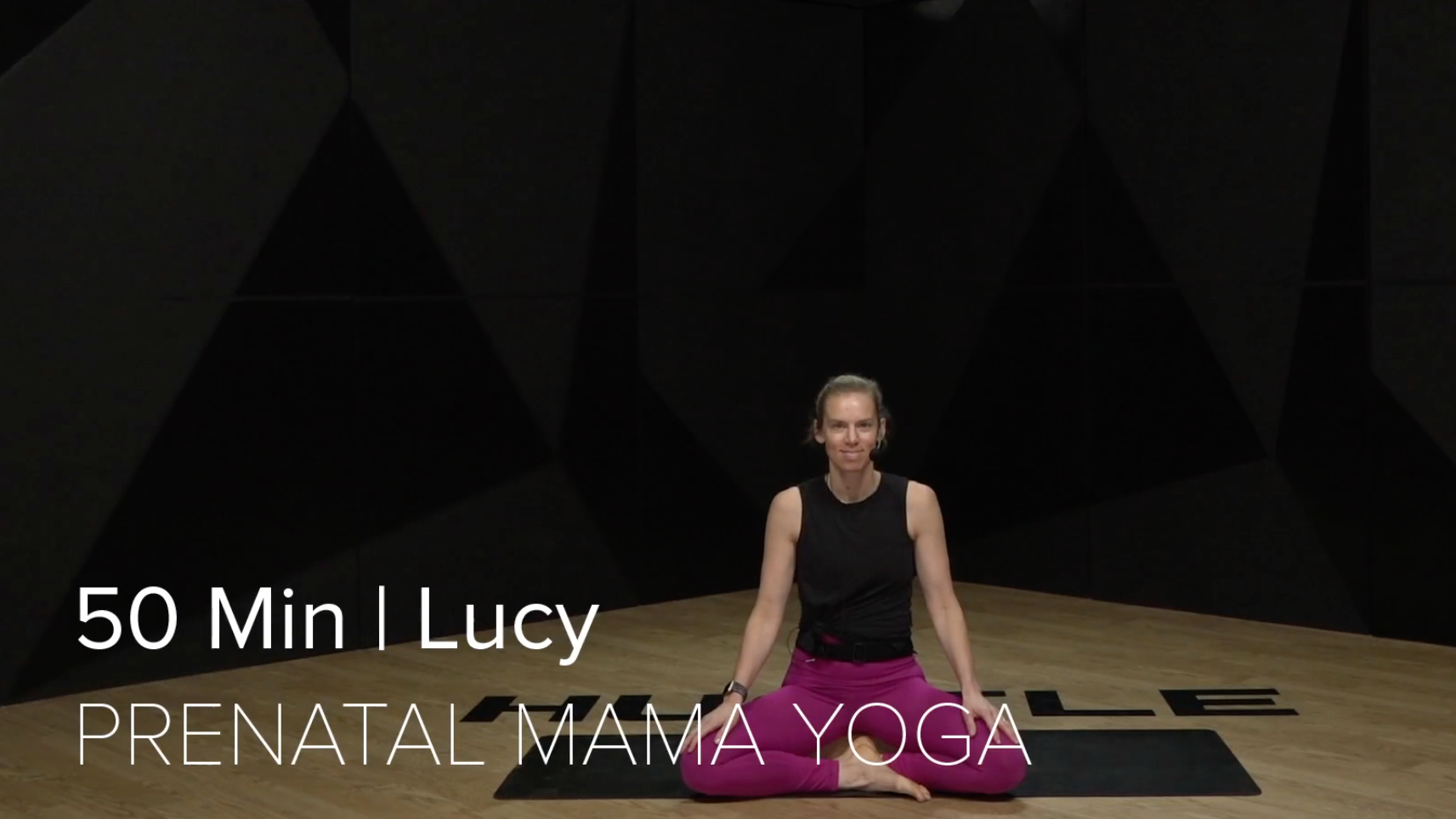 12- PRENATAL YOGA WITH LUCY (50 MIN)