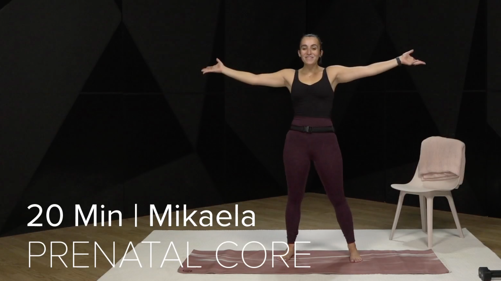 07- PRENATAL CORE WITH MIKAELA (20 MIN)