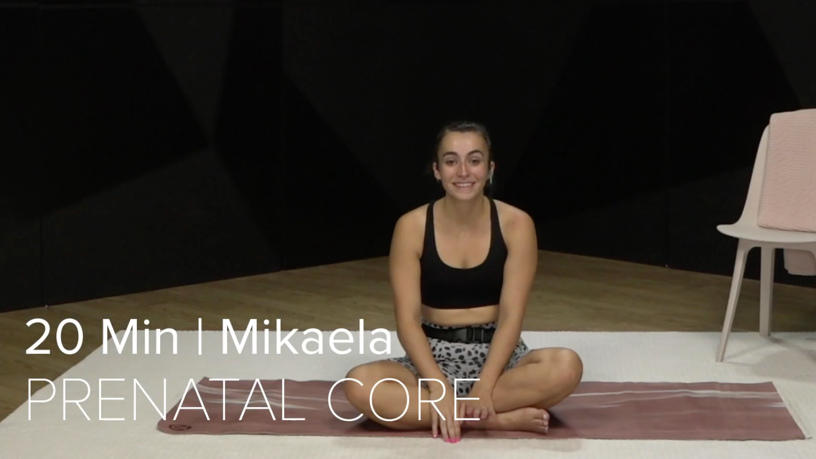05- PRENATAL CORE WITH MIKAELA (20 MIN)