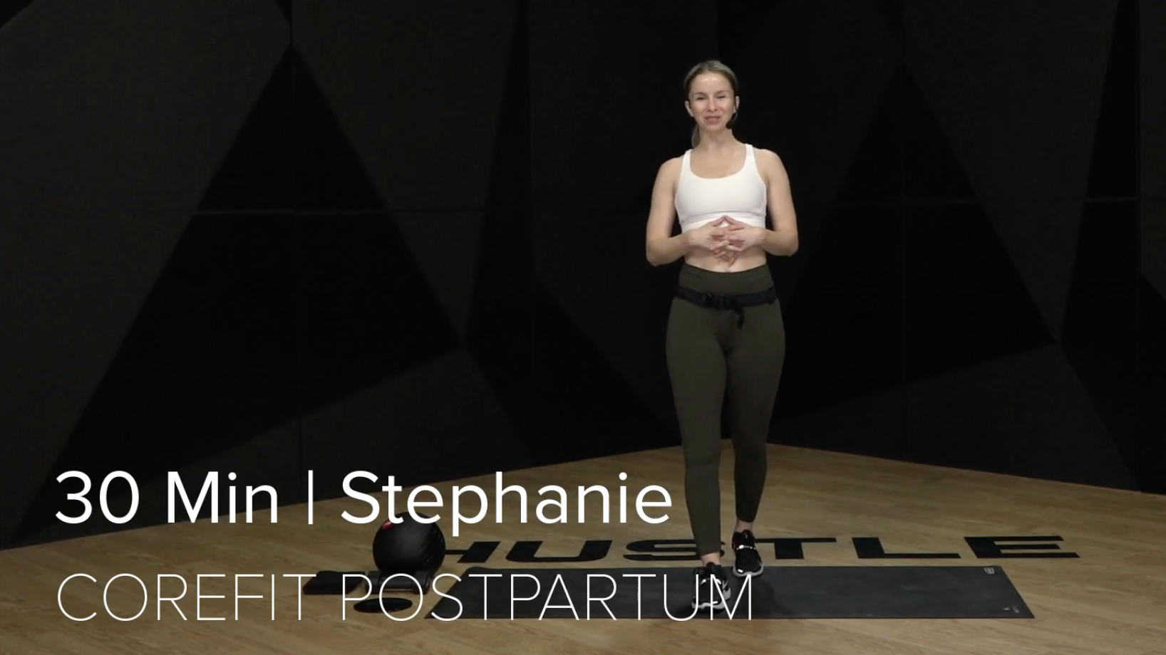 03- CORE FIT POSTPARTUM WITH STEPHANIE (30 MIN)