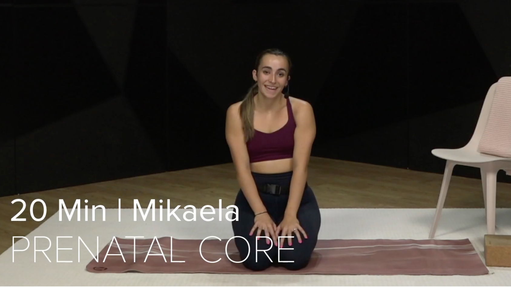 04- PRENATAL CORE WITH MIKAELA (20 MIN)