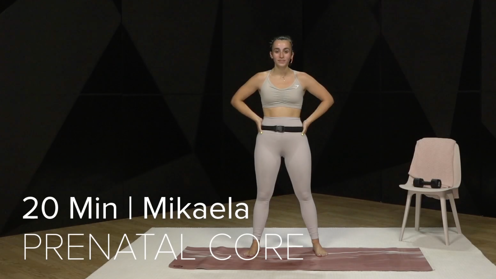 06- PRENATAL CORE WITH MIKAELA (20 MIN)