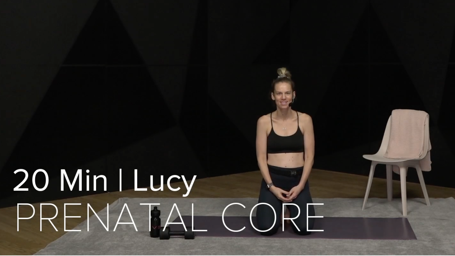 09- PRENATAL CORE WITH LUCY (20 MIN)