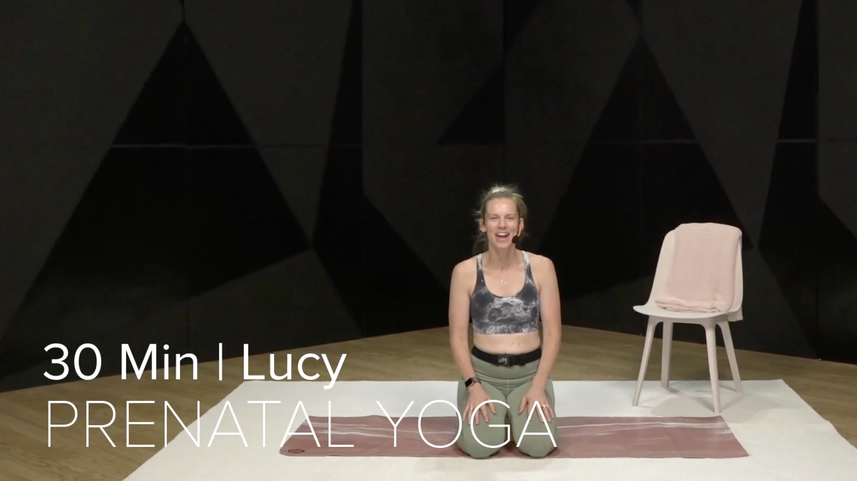 03- PRENATAL YOGA WITH LUCY (30 MIN)