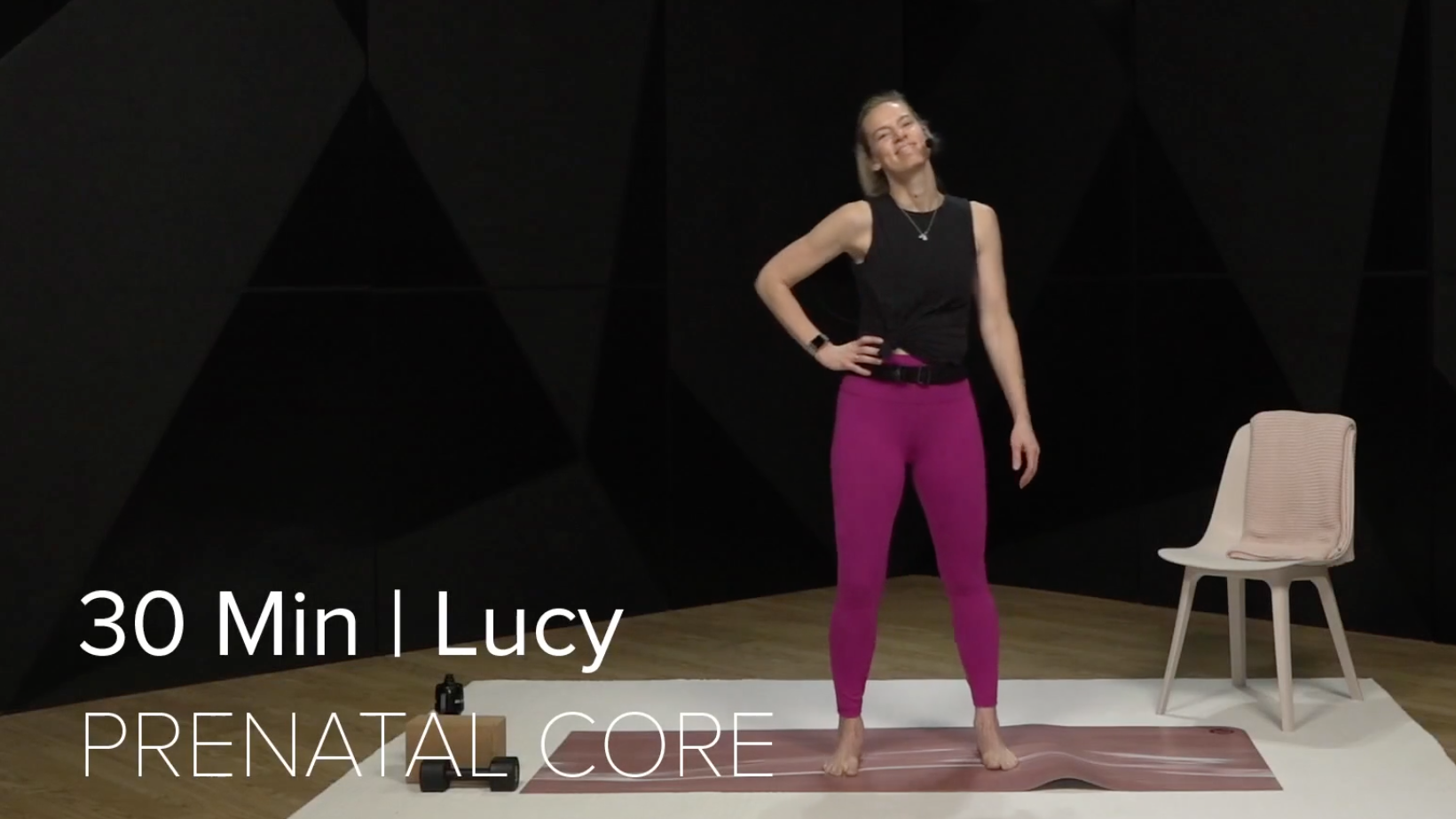 17- PRENATAL CORE WITH LUCY (30 MIN)