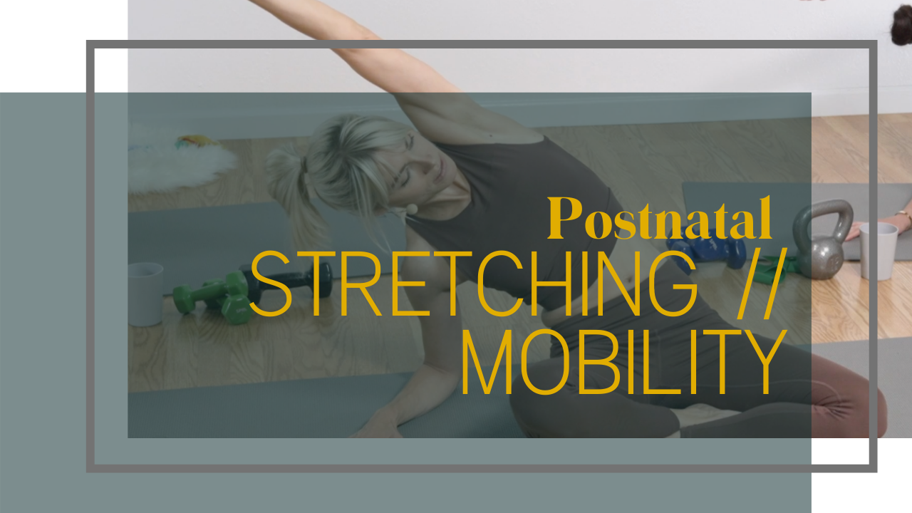 Postnatal Stretching & Mobility LUNA Mother Co