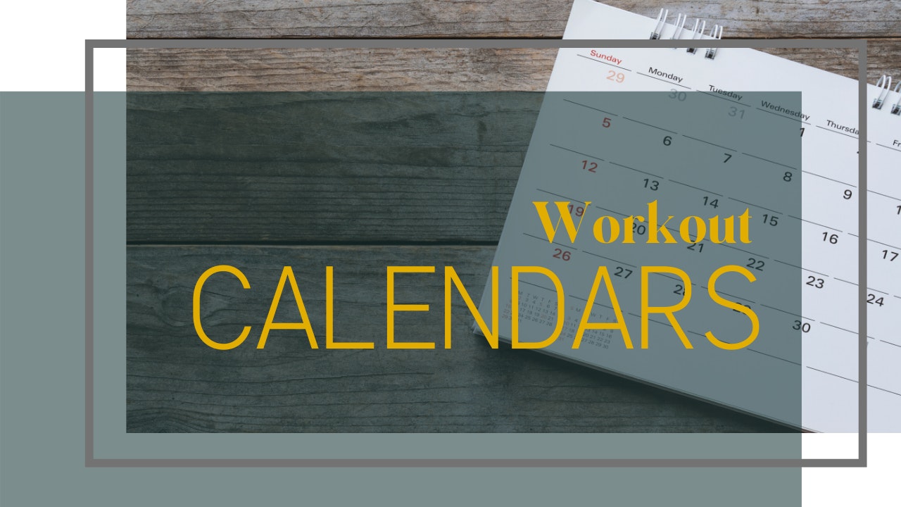 Postnatal Workout Calendars