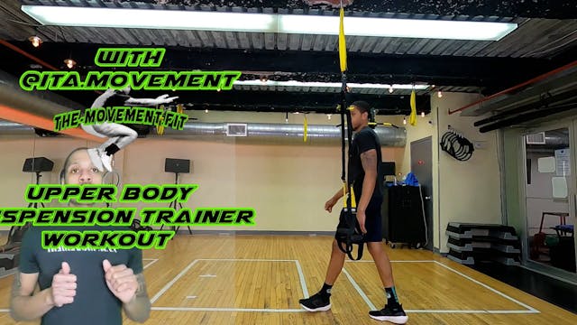 Suspension Trainer Upper Body workout...