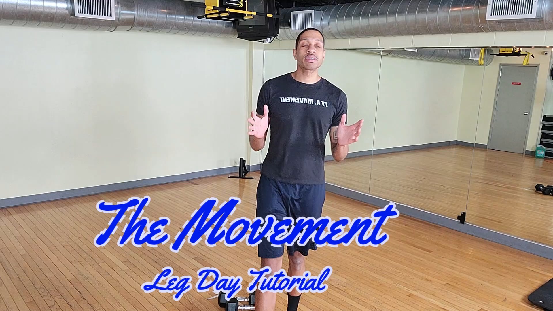 Leg Day Tutorial (All Levels) Dumbbells needed