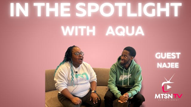 In The Spotlight With Aqua - Najee