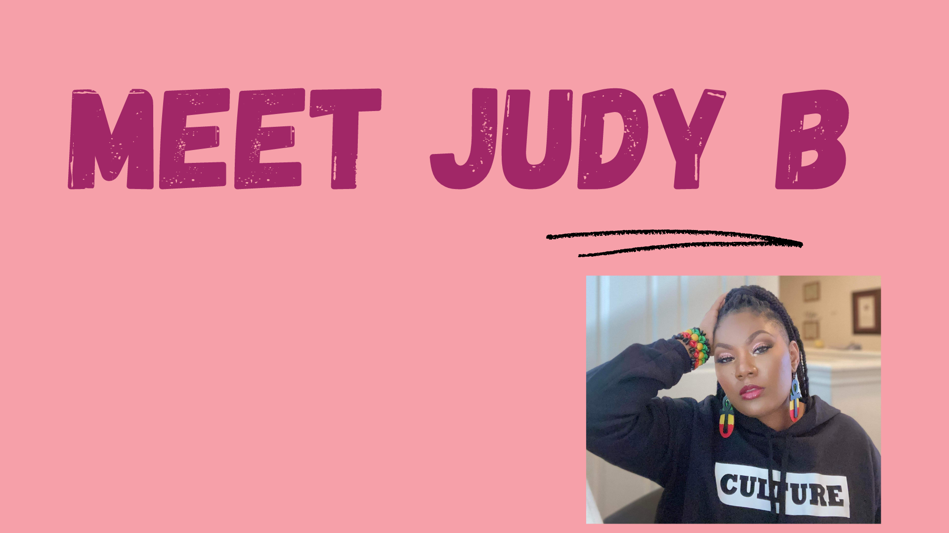 Me Too Sis! Life From A Woman's Perspective: Meet Judy B