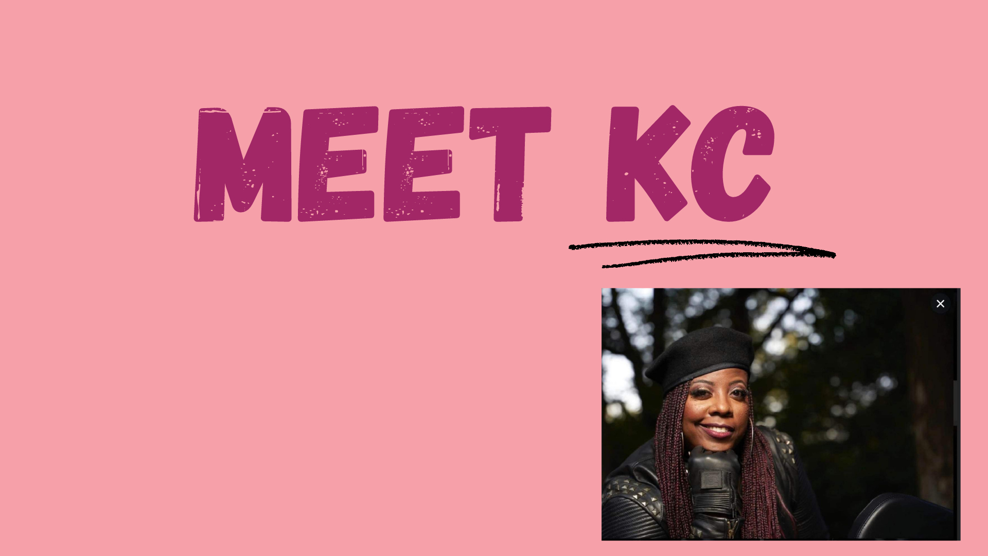 Me Too Sis! Life From A Woman's Perspective: Meet KC