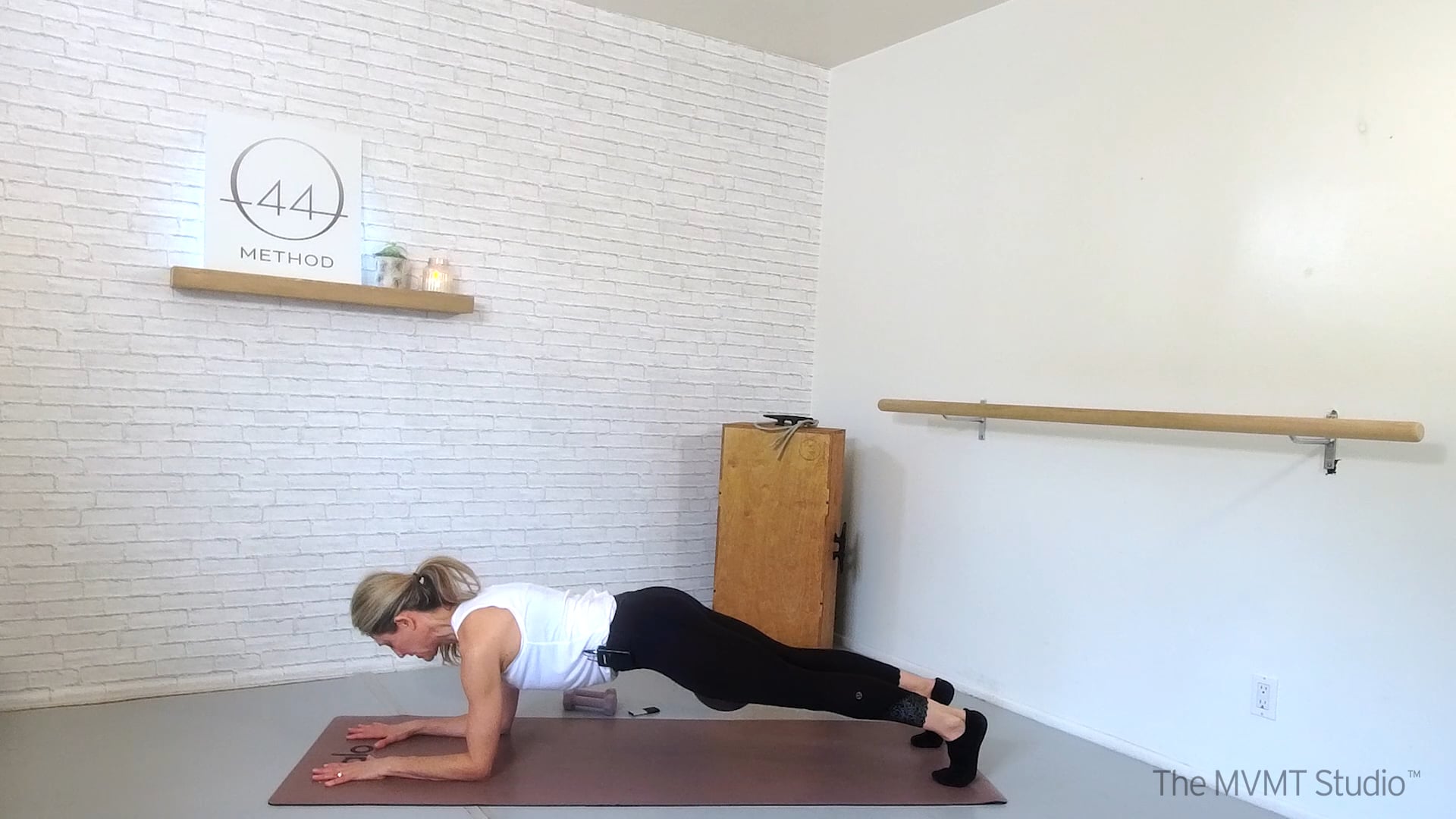 O44 Barre February #1 ~ Box, Tube, Ball, Hand Weights + Ankle Weights