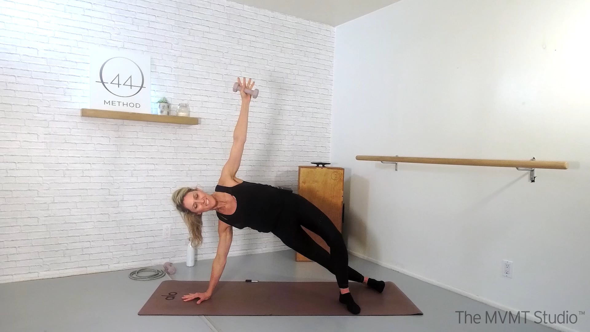 O44 Barre February #4 ~ Box, Tube + Hand Weights