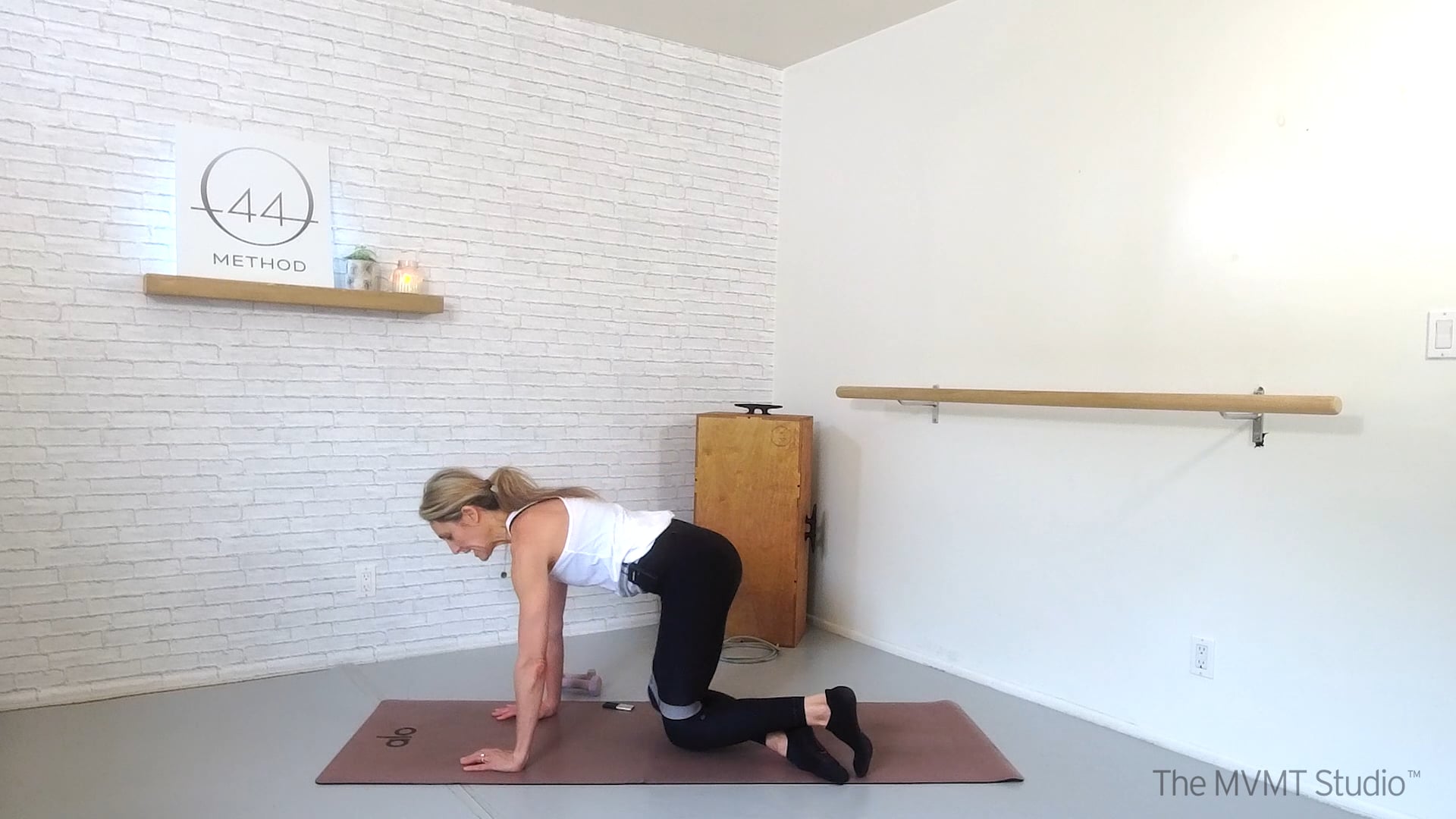 O44 Barre February #2 ~ Box, Tube + Hand Weights