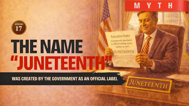 EPISODE 17 — Myth: “Juneteenth” Was Created as an Official Government Label