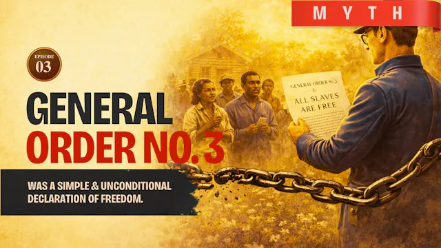 EPISODE 3 — Myth: General Order No. 3 was a Simple, Unconditional Freedom Statement