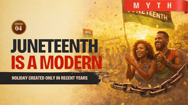 EPISODE 4 — Myth: Juneteenth Is a New Holiday Created in Recent Years