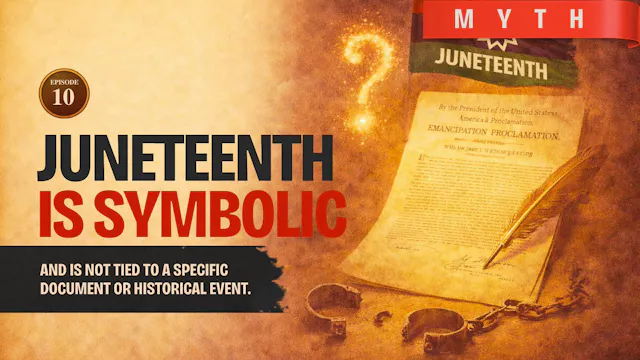 EPISODE 10 — Myth: Juneteenth Is Only Symbolic and Not Tied to a Real Historical Event