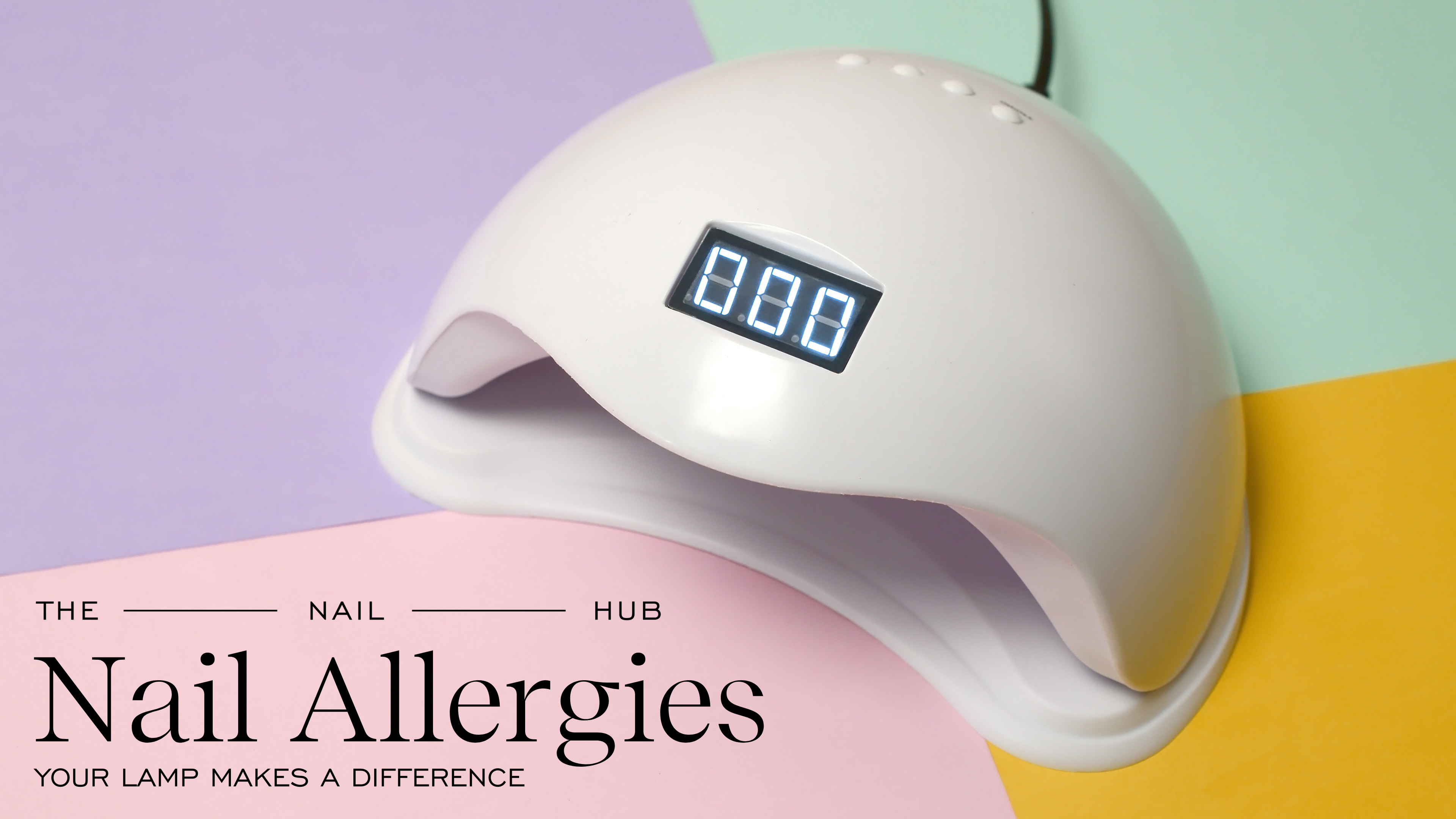 Nail Allergies: Your Lamp Makes a Difference
