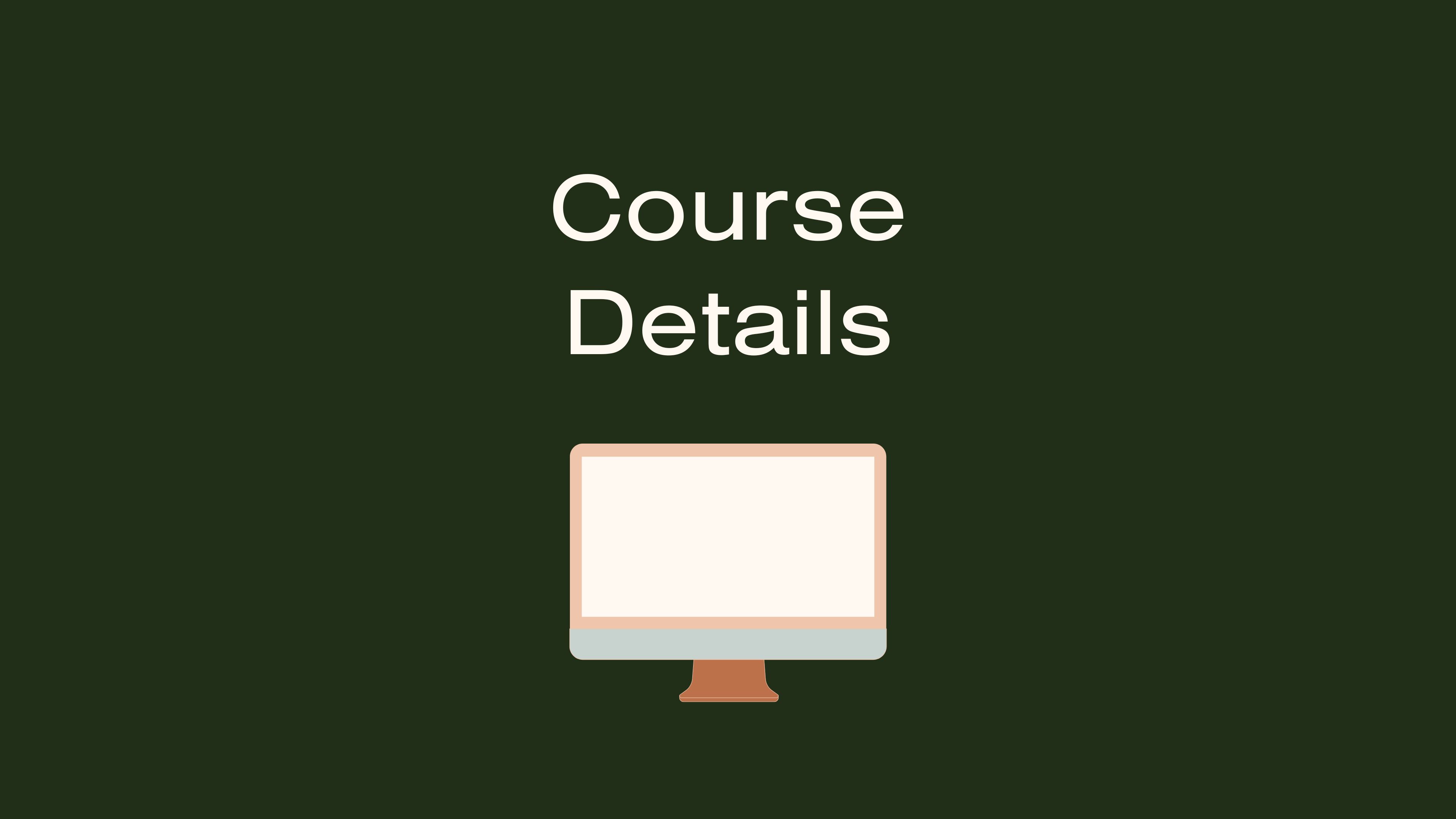 Level 4 Course - Course Rundown